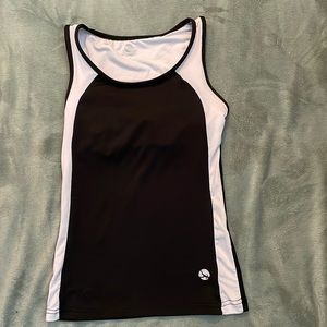 Necessity black and white top